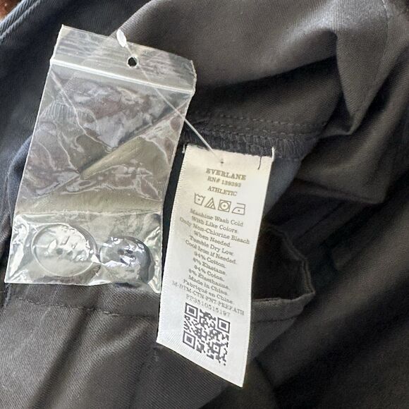 Everlane Uniform 32x30  men's Slim Fit Performance 5 Pocket Pant Navy Blue Twill - Picture 7 of 7